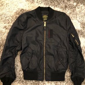 Black Bomber Jacket